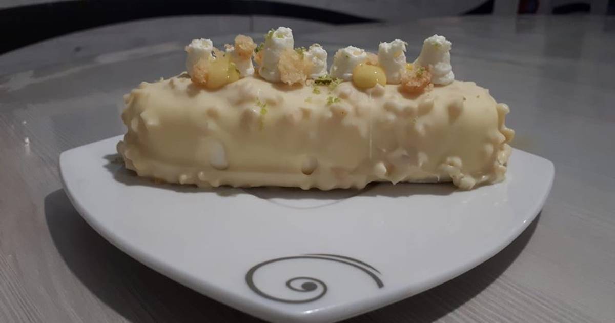Entremet Citron Coco Chocolat Blanc De Tracydo Cookpad