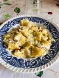 Maltagliati con ricotta miele e speck