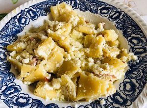 Foto di Maltagliati con ricotta miele e speck