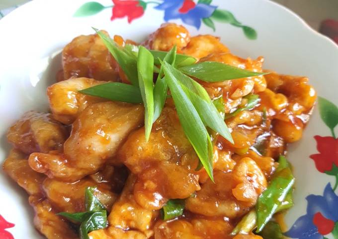 Sweet and Sour Chicken/Ayam Asam Manis Anti Ribet