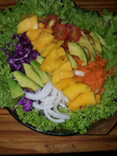 Una foto de Ensalada multicolor