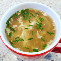 A picture of Low Carb Egg Drop Soup.