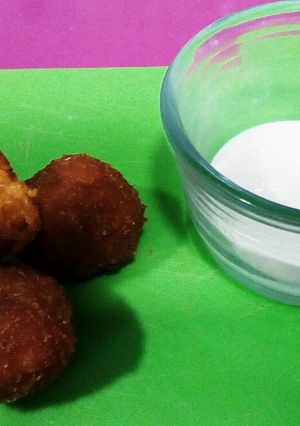 Foto principal de Croquetas de pimientos del piquillo con mayonesa clásica picante