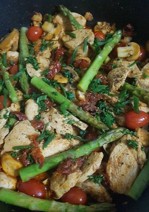 A picture of Chicken Paprika.