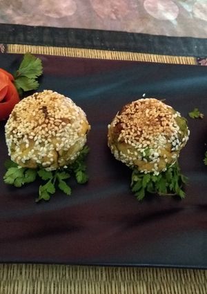 A picture of Paneer kabab.