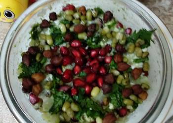 Unique Cuisine Sprout and veggies salad Most Delicious