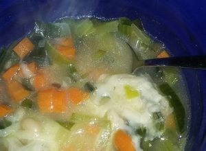 Una foto de Sopa tipo Cristy