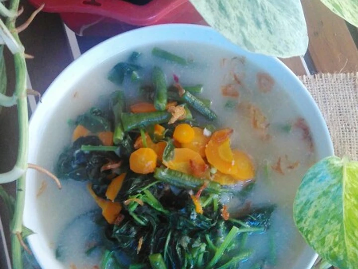 Cara Gampang Menyiapkan Resep Sayur bobor yang Uenak Anti Ribet, Mantap