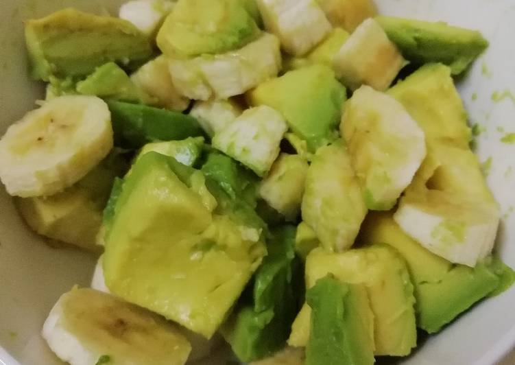 Easiest Way to Make Speedy Avocado and banana salad