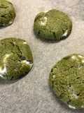 Matcha keksz fehércsokival