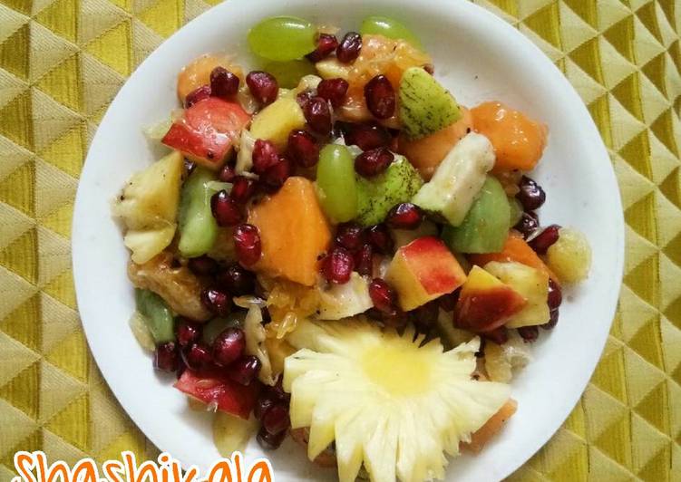 How to Make Homemade Fruit Chaat