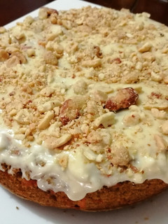 Una foto de Torta de zanahorias con frutos secos