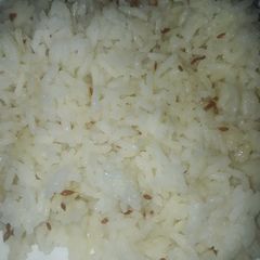 A picture of Jeera rice.
