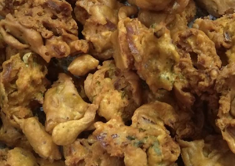 Crispy double fry pakorey