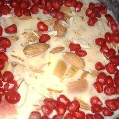A picture of Fruits Custard for children.