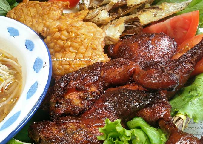 " Ayam Kalasan Bakar Kecap "