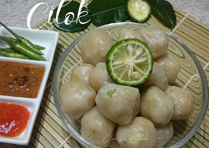 Resep Cilok Sambal Kacang Simple Anti Gagal