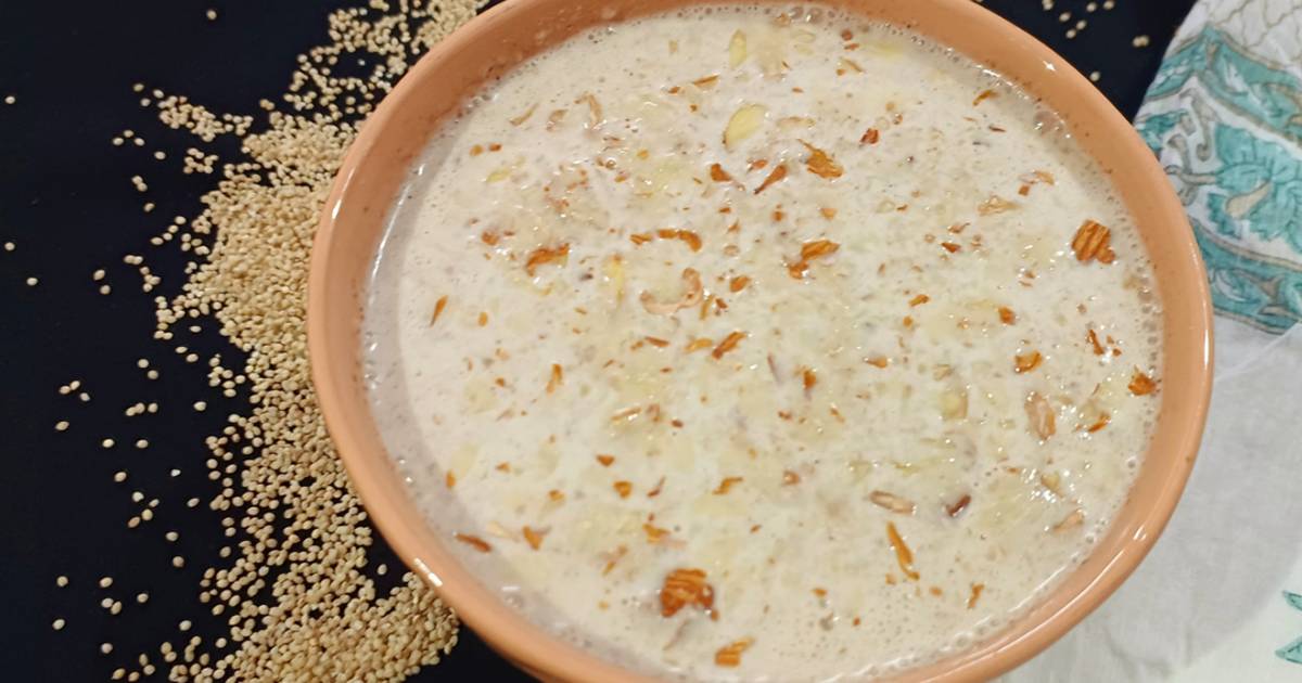 Little Millet Kheer Recipe by ZMA Cookpad