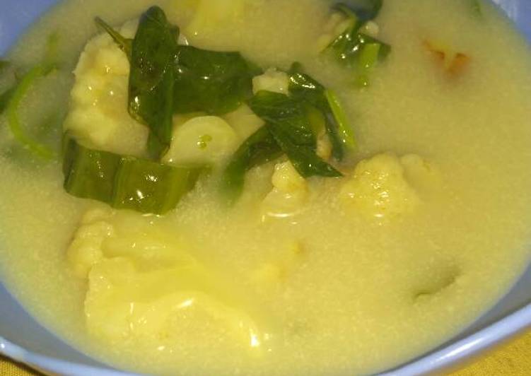 Sayur bobor bayam