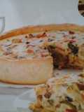 Tarta rústica de vegetales asados