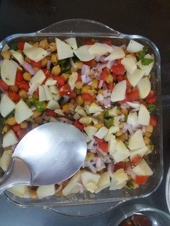 A picture of Channa Chaat #cookpadramadan.