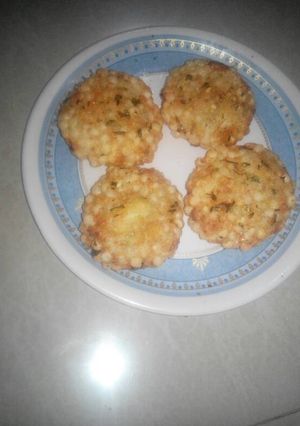 A picture of Sabudana Vada.