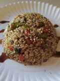 Yakimeshi de verduras