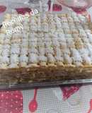 Pão de Ló folhado com 3 cremes
