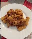Macarrão Rigatoni à Bolonhesa