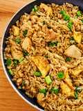 Arroz chaufa de pollo