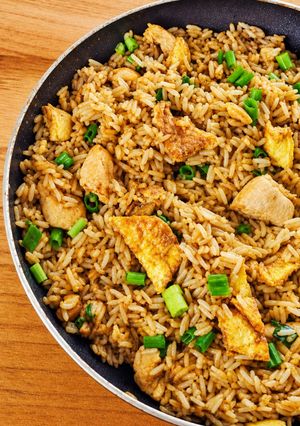 Una foto de Arroz chaufa de pollo