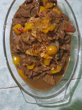 Langkah Mudah untuk Menyiapkan Resep Sapi lada hitam yang Lezat Sekali