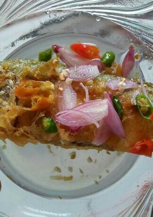 Foto resep Ikan goreng dengan cecapan kuah asam ala banjar