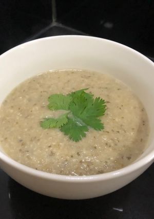 Foto resep Mushroom Soup ala pizza hut (sup jamur)