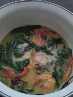 Foto resep Gulai daun singkong udang