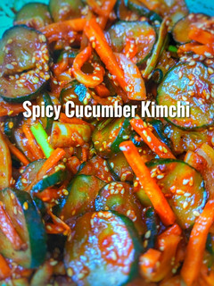 Gambar Spicy Cucumber Kimchi