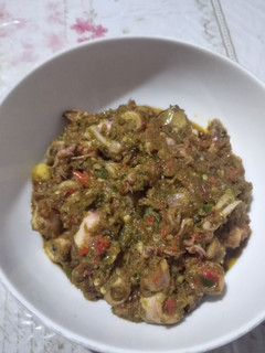Foto resep Cumi sambel Ijo
