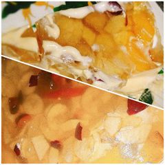 Mix fruit cheese cake A picture of Mix fruit cheese cake.