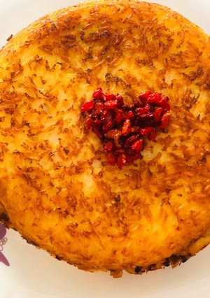 عکسی از دستور تهچین مرغ