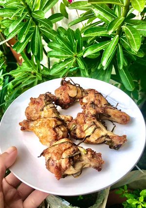 รูปของ ไก่ทอดใบมะกรูด (หม้อทอด)