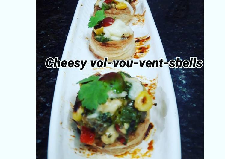 Recipe of Ultimate Cheesy vol-vou-vent-shells