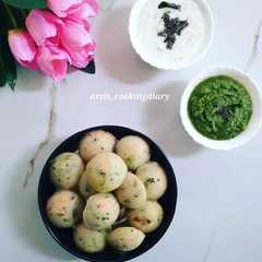 वेजिटेबल मिनी इडली (Vegetable mini idli recipe in Hindi) রেসিপির প্রধান ছবি