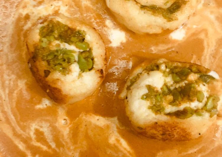Paneer rolls in gravy