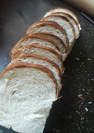 Una foto de Pan lactal