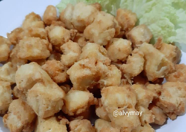 Resep Tahu Crispy, Enak Banget