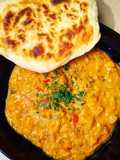 Linsen Dal mit Naanbrot