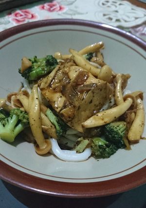Foto resep Udon blackpapper kesukaan