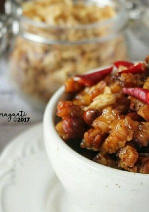 Foto resep Kering tempe kacang manis