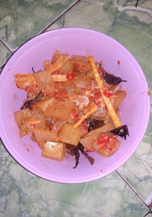 Foto resep Kikil balado pedas
