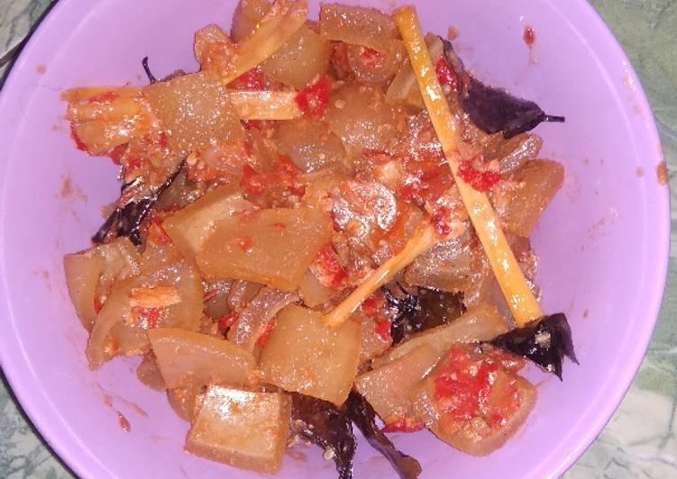 Kikil balado pedas